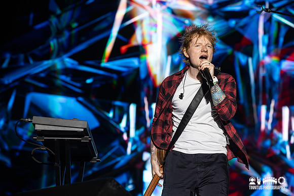 Ed Sheeran in concert