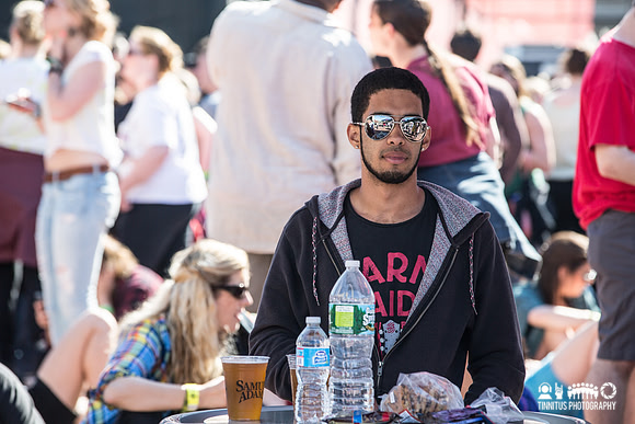 Fans at Boston Calling