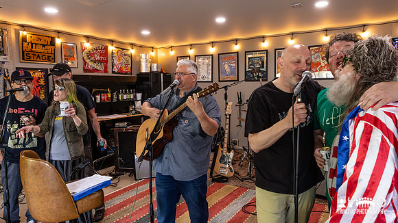 Stephen Risley and friends at GaryFest