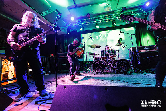 Iron Fisted in concert