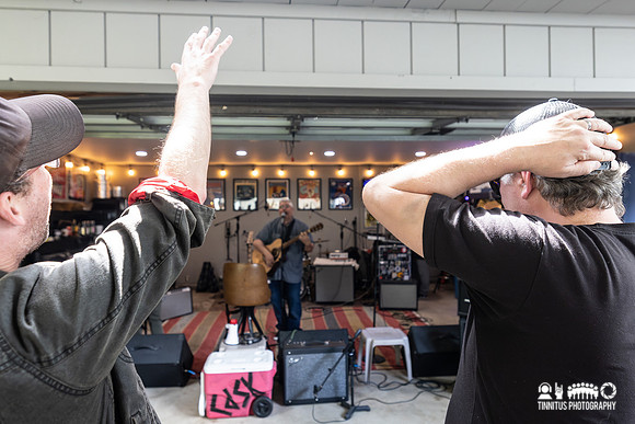 Stephen Risley and friends at GaryFest