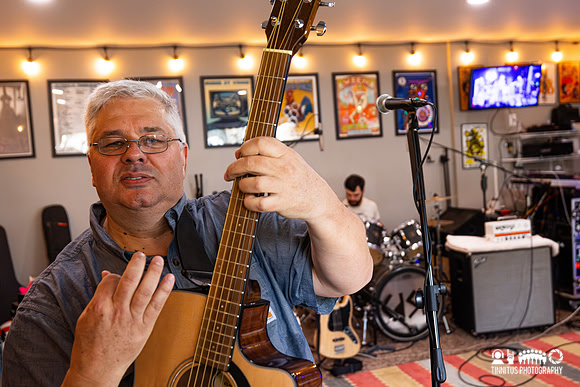 Stephen Risley and friends at GaryFest
