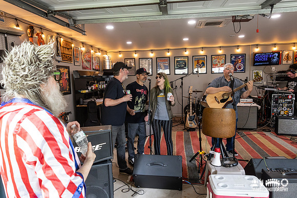 Stephen Risley and friends at GaryFest