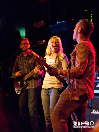 Theo Epstein (left), Kay Hanley (center) and Bill Janovitz (righ